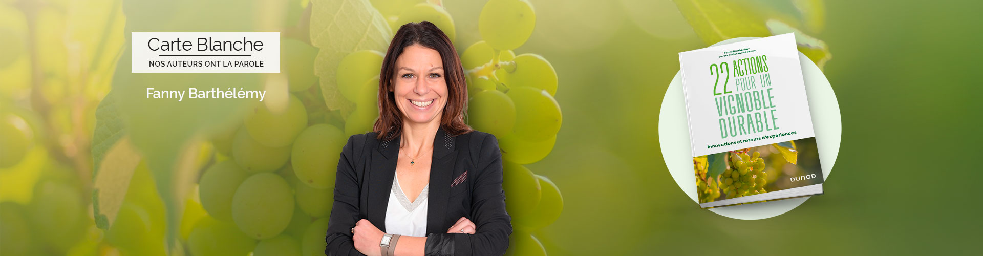 22 actions pour un vignoble durable - Fanny Barthélémy