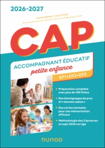 CAP Accompagnant éducatif petite enfance (AEPE) - Épreuves professionnelles 2026-2027