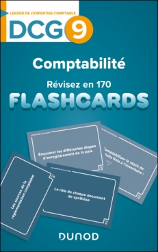 DCG 9 - Comptabilité  - révisez en 170 flashcards !
