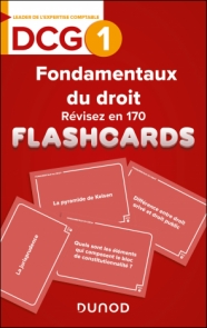 DCG 1 - Fondamentaux du droit  - révisez en 170 flashcards !