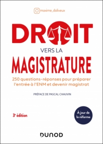 Droit vers la magistrature