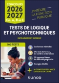 Tests de logique et psychotechniques - 2026-2027