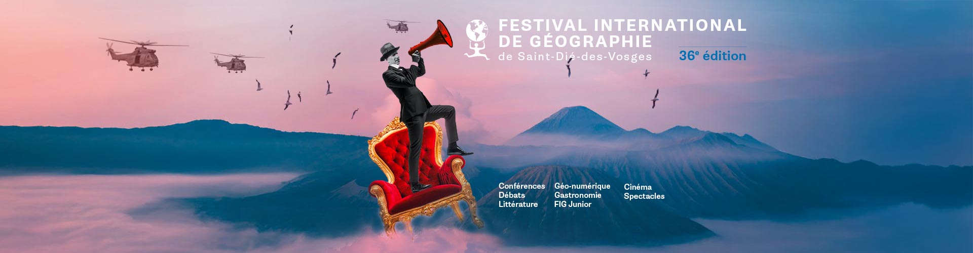 FIG 2025 - Festival International de Géographie avec Dunod et Armand Colin Coloin