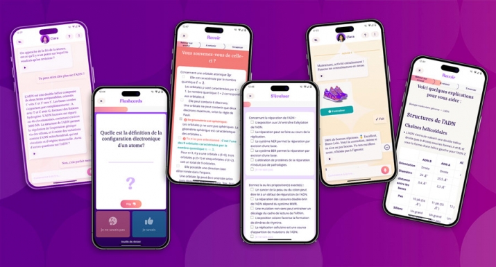 Fonctionnalités application Aimigo Coach