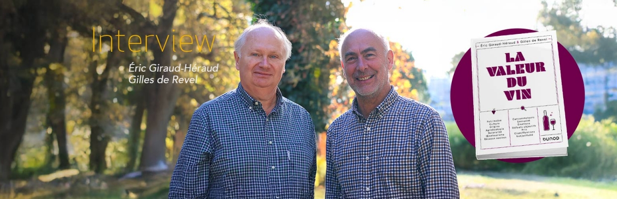 interview du livre "la valeur du vin" de Gilles de Revel et Éric Giraud-Héraud