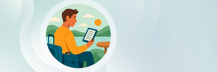 Ebook en voyage : une bibliothèque dans votre valise