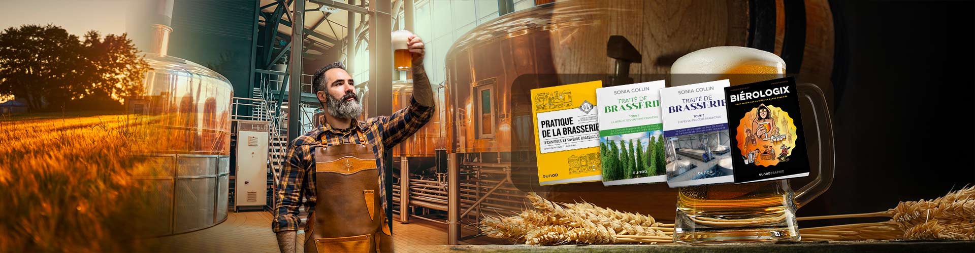 Les livres pour maîtriser l'art de la brasserie