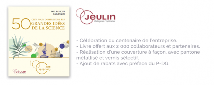 Livre sur mesure : Jeulin 