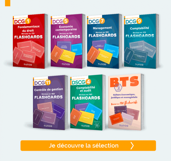 Je découvre les flashcards Dunod
